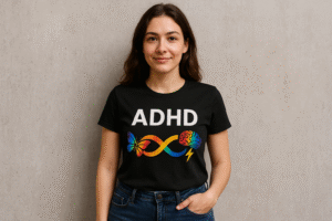 How Expressive Fashion Like ADHD T-Shirts Raises Awareness and Breaks Stigma